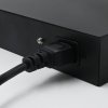 Qoltec Przełącznik sieciowy SWITCH FAST Ethernet PoE | 4x RJ45 |  2x    RJ45 Uplink | 65W | 10/100Mb/s